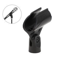 Verstellbarer Winkel-Mikrofonclip, 5/8-Zoll-Gewinde, 25-30 mm
