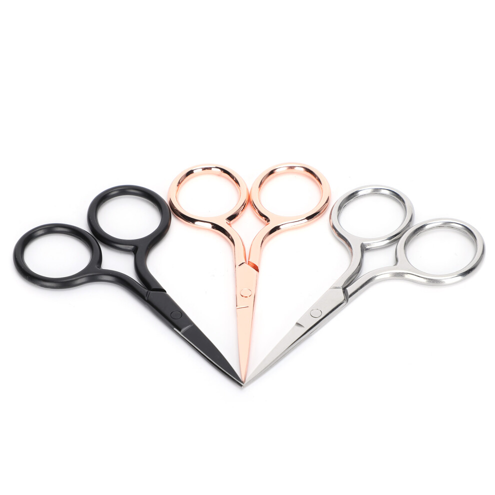 3Pcs Vintage Scissors Small Portable for Eyebrow