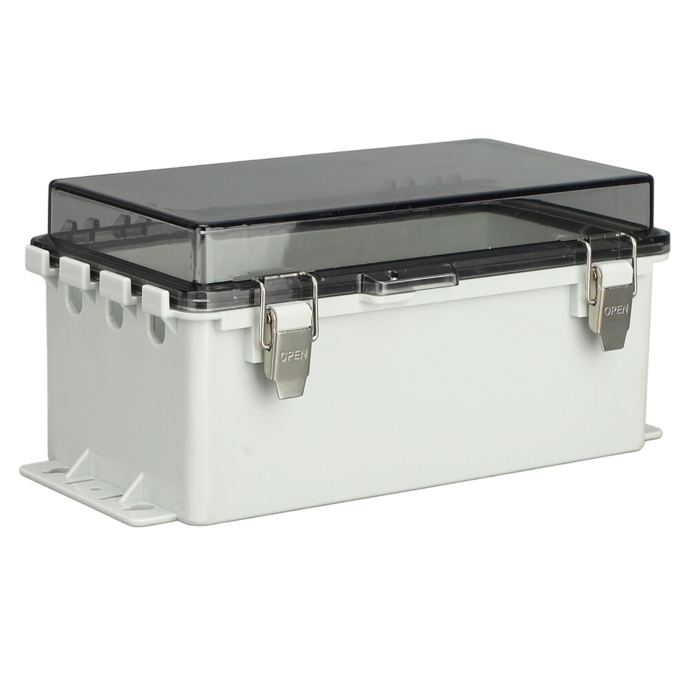 Ip66 Dustproof Waterproof Outdoor Junction Box Abs Plastic 220X150x70mm Clear 9361331558266