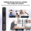 Metal USB Capacitive Microphone with 4 Polar Patterns, Volume Control 4