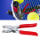 Practical Iron Badminton Racket Plier for Repair, 122g 15