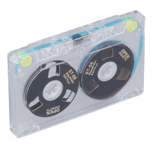 Schwarze Hochleistungs-Kassette mit 46 Minuten für Musikaufnahmen – DIY-Reel