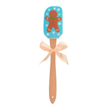 (C) Silicone Spatula Non-stick Design Santa Claus Kitchen Silicone Spatula Christmas Gift