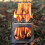 Portable Foldable Ti Fire Pit for Camping & Hiking Compact Wood Burning Stove 5