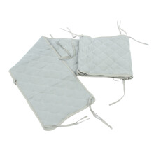 Aquamarine Crib Liner Guard – Safety Rail for Baby Bed Protection