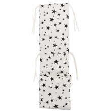 One Piece Baby Bed Bumper 78.3in Washable Fits 99% of Beds