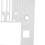 Sewing Machine Needle Plate Q235 Steel 8x8.1cm Mirror Surface 7