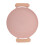 Koreanische Grillpfanne rosa Aluminium Herdplatte 8