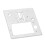 Sewing Machine Needle Plate Q235 Steel 8x8.1cm Mirror Surface 6