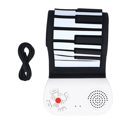 Piano enrollable de 49 teclas USB 450mAh colorido 1