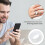 Silicone Smart Ring Cover for Oura Ring Gen3, 1.8cm, 5 Pack 6