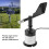 Omni Directional Wind Sensor 360 DC9-30V 4-20mA ABS Meteorology Device 8