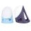2Pcs Thimble Sleeve Finger Protector Silicone 2