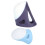 2Pcs Thimble Sleeve Finger Protector Silicone 8