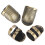 Brass Sewing Fingertip Thimble Adjustable AntiSlip 8