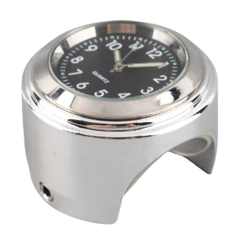 Motorcycle Handlebar Clock Chrome Plating Precise 2