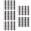 120Pcs High Heel Tip Caps TPU Polyurethane Iron 8