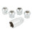 Cone Seat Wheel Locks Stainless Steel Wheel 5