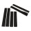 Car Side Skirts 2.2m Glossy Black Rocker Panel 8