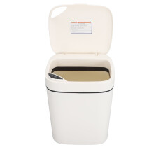 Pattumiera automatica bianca 12 L 23x20x28cm