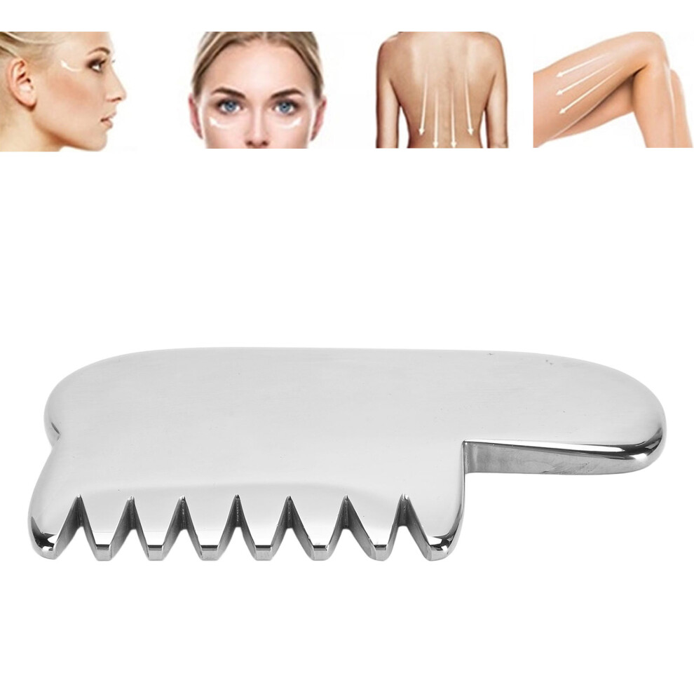 Terahertz Gua Sha Comb Plate for Face & Body, Improves Skin & Circulation