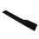 6PCS Universal Side Skirt ABS Black Bendable High 14