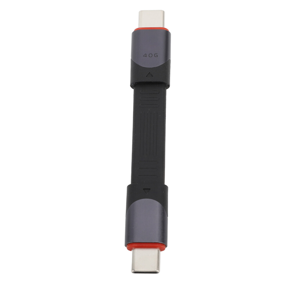 Usb 4.0 Cable 40Gbps Fast Charging Pd60w Type C Male To Male 0.5M Short 9371331577211