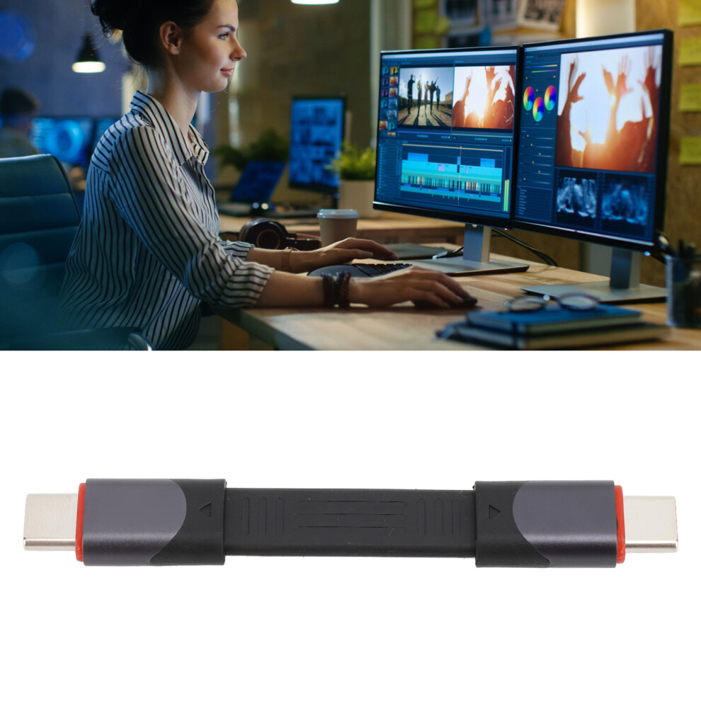 Usb 4.0 40Gbps Type C Cable Fast Charging Pd60w Male To Male Data Cord 8361331577312