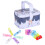 40Pcs Mini Fabric Clip Plastic Sewing Colorful 6