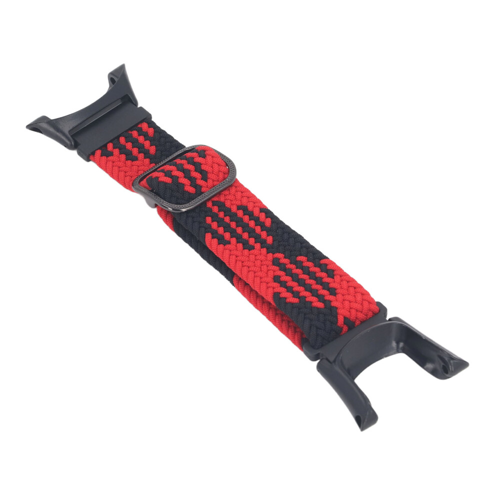 Stretchy Nylon Watch Band For Suunto Ambit 2/2S/3 Peak, Red Black Black,Red 6921331585100