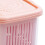 Drainage-Dichtungsbox 660 ml Pink 11  8,5  9,5 cm 8
