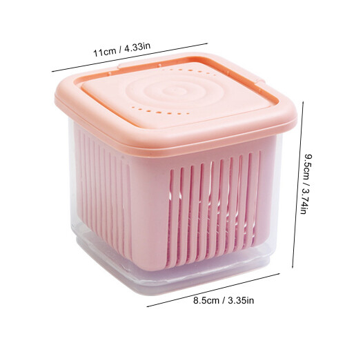 Drainage-Dichtungsbox 660 ml Pink 11  8,5  9,5 cm 1