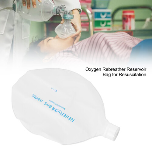 Child Oxygen Bag 1600ml with 2.5cm Interface for Resuscitators 2
