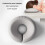 Soft Rebound Prone Cushion for Face Down Massage in Grey 6
