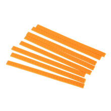 8 Stück Silikon-Kofferhüllen orange 19,5 1,2 cm