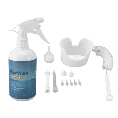 Ohrenschmalz-Entfernungskit 500 ml, 16 cm ABS-Flasche 2