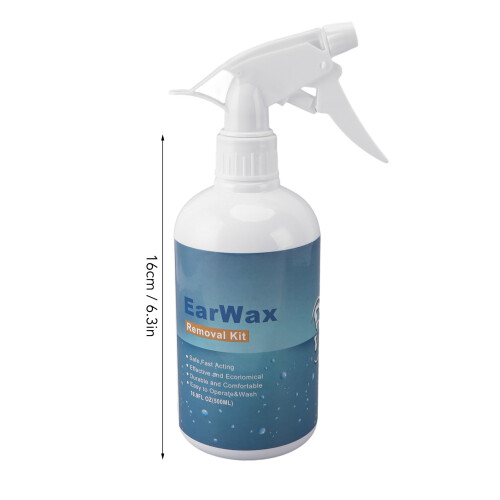 Ohrenschmalz-Entfernungskit 500 ml, 16 cm ABS-Flasche 1
