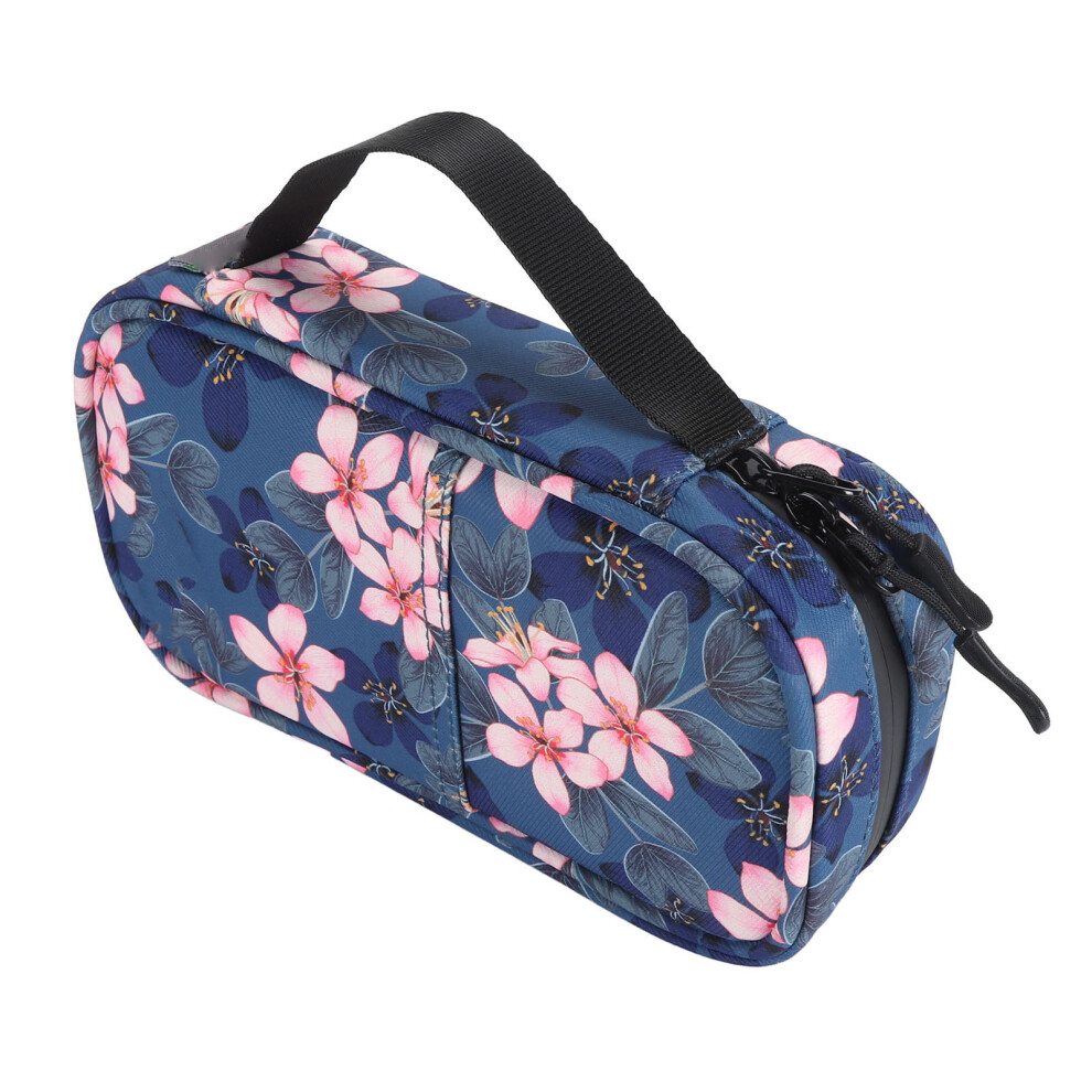 Insulin Cooler Case EVA Magnolia Flower Portable Travel Diabetic Organizer