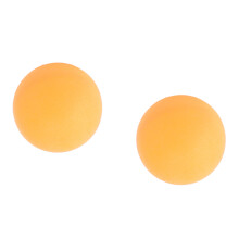 2 Pcs High Contrast Plastic Table Tennis Balls for Visually Impaired