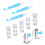 50Pcs Sewing Machine Needle Iron Alloy for Variety 14