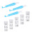 50Pcs Sewing Machine Needle Iron Alloy for Variety 6