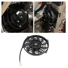 Universal 12V Motorcycle Oil Water Cooler Fan 150-250cc for ATV Quad
