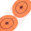 Archery Practice 200 Self Adhesive Target Stickers Roll - Red 9