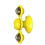 Windmill Cat Toy Rotating Interactive Wall Door Yellow 69x75x158mm 9