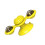 Windmill Cat Toy Rotating Interactive Wall Door Yellow 69x75x158mm 10