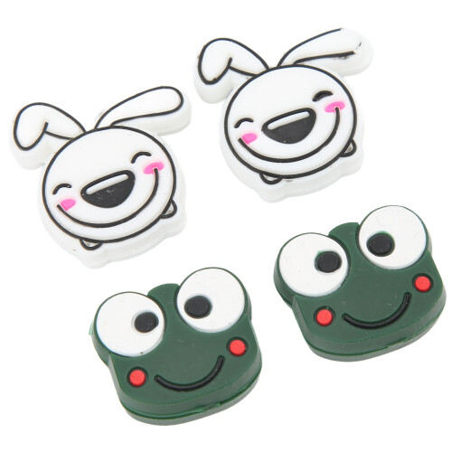 4 PCS Tennis Racket Vibration Dampener Cartoon 1