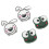 4 PCS Tennis Racket Vibration Dampener Cartoon 4