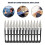 12Pcs Spring Yarn Scissors SK5 High Carbon Steel 15
