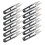 12Pcs Spring Yarn Scissors SK5 High Carbon Steel 7