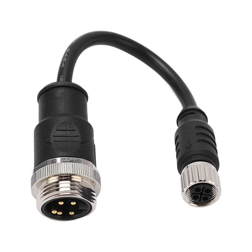 7/8Â5 Core Male To M12 4 Core Female Straight 9121376074455